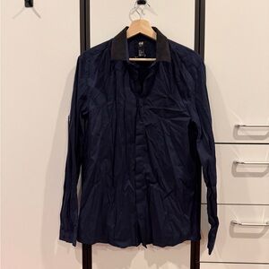 H&M Dark Blue Shirt